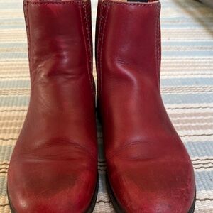 Blundstone Red Leather Boots